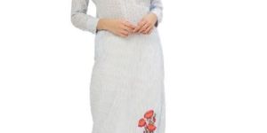 Embroidered Handloom Dress