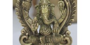 Small Idol of Ganesha from Brass