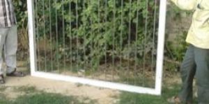 S.S grill Upvc Window