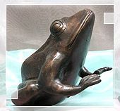 Toad Statue