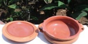 Glazed Cazuela with Lid