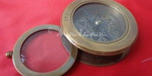 Brass Compass Magnifier