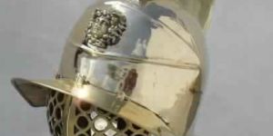 Gladiator Brass Helmet