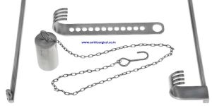 Charnley Retractor With Weight & Chain