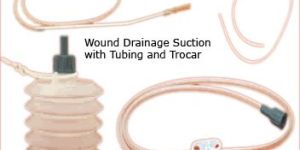 Wound Drainage Suction Wtih Tubing and Trocar