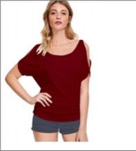 T Shirt Yellow Knitting Fabric