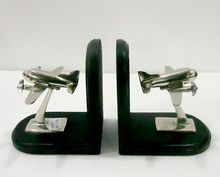 Office and School Use Table Top Metal and Wooden Crafts Book End