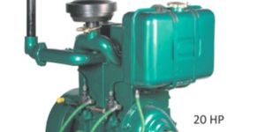 Double Cylinder Water Cooled Engine