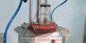 Semi Automatic Pneumatic Lug Capping Machine