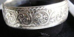 Silver Bangles