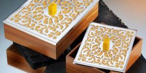 Wooden Metal Gift Box