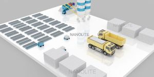 Semi Automatic CLC Bricks Plant