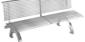 4 Seater Tubular Bench