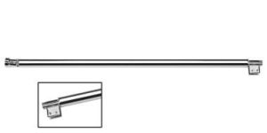 Wall to Glass Telescopic Stabilizing Bar