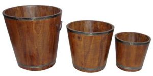Wooden Decorative Planter