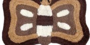 Butterfly Shaped Bath Mat