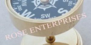 Brass Vintage Marine D Compass