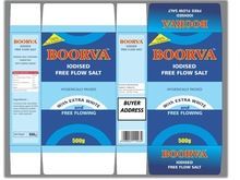 Refined Iodized Free Flow Salt