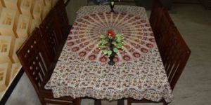 Cotton Handmade Mandala Printed Table Cover