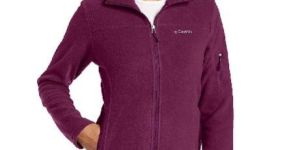 COLUMBIA WOMEN S FAST TREK II FULL-ZIP FLEECE JACKET PURPLE DAHLIA MEDIUM