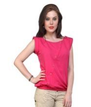 Indicot Western Wear Tank Tops in Rayon Fabric