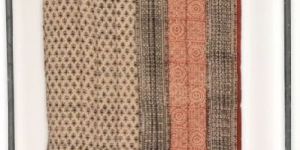 BAGRU BROWN HANDBLOCK PRINT QUILT