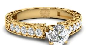 Gold Engagement Ring