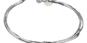 Multi-strand Silver Anklet