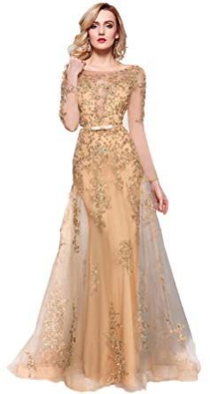Embroidered Ladies Gown