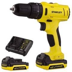 Cordless Drill Machines - Stanley 10.8V Li-Ion Cordless Drill Driver SCH12