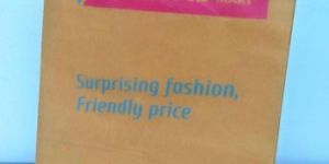 Shopping Brown Paper Bag