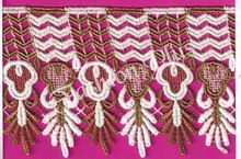 Polyester Chemical Organza Laces