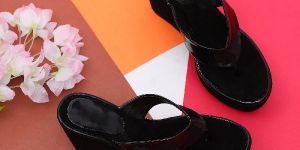 Wedge Heel Slippers