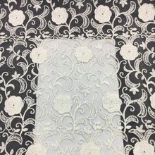 Fashion Design French Embroidery Lace Fabric