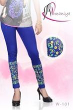 Cotton Printed Leggings