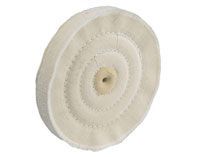 White Loose Muslin Buff Wheels