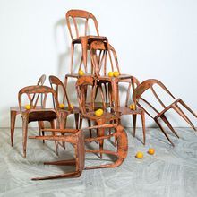 Iron Cafe Chair