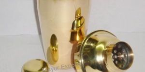 Gold Plated Cocktail Shaker