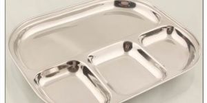Stainless Steel Dinner Plate