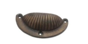 ANTIQUE CAST IRON CABINET