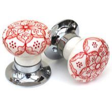 Mortice Lock Ceramic Door Knobs Handle