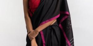 Riveting Handloom Pure Khadi Myriad Colours Blouse Piece SAREE