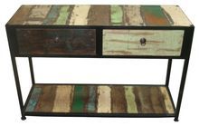 RECLAIMED WOOD CONSOLE TABLE