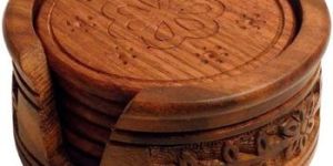 Wooden Tea Coaster