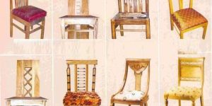 Antique Wood Dining Chairs