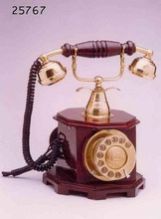 Antique Wooden Telephone