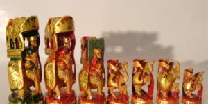 INDIAN MAHARAJA CHESS PIECES