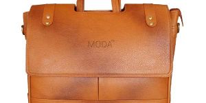 CUT FLAP LEATHER BAG