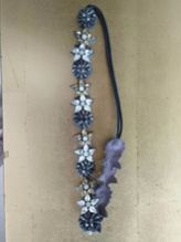 Hand Made Embroidered Beaded Hairband