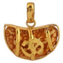 Handmade Rudraksha Synthetic Bead Locket